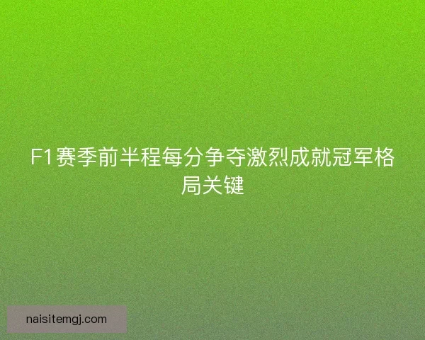 F1赛季前半程每分争夺激烈成就冠军格局关键